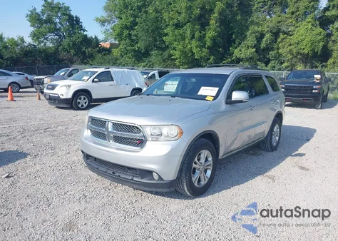 2013 Dodge Durango Crew z USA, uszkodzony, nr VIN 1C4RDJDG3DC655394